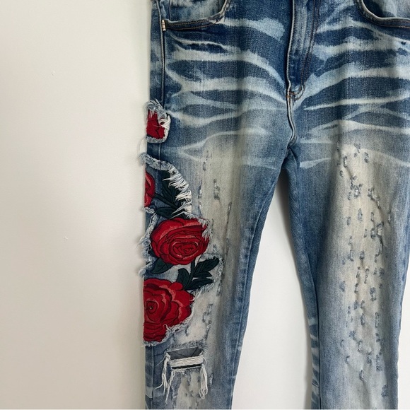 Golden Jeans Men Distressed Jeans Sz 30 - Picture 3 of 14